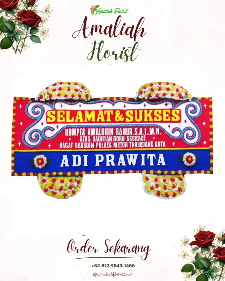 Papan Bunga Ucapan Selamat Simpang Mamplam