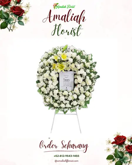 Krans Bunga Duka Simpang Mamplam